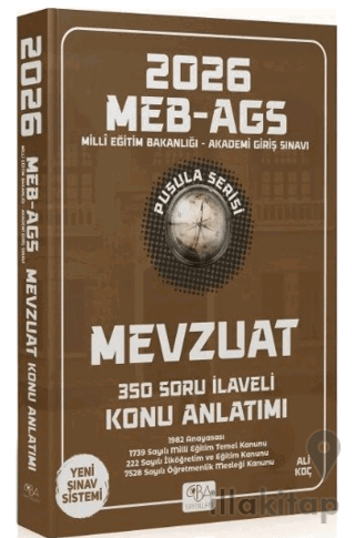 2026 MEB-AGS Mevzuat Konu Anlatımı Pusula Serisi