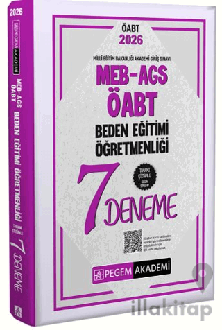 2026 MEB AGS ÖABT Beden Eğitimi Öğretmenliği Tamamı Çözümlü 7 Deneme