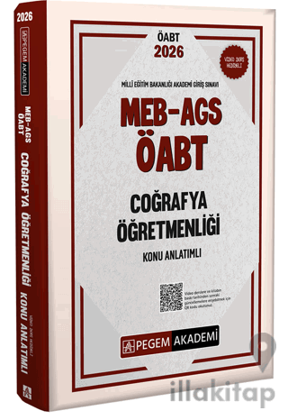 2026 MEB AGS ÖABT Coğrafya Öğretmenliği Konu Anlatımlı