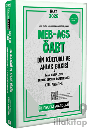 2026 MEB AGS ÖABT Din Kültürü ve Ahlak Bilgisi-İmam Hatip Lisesi Meslek Lisesi Öğretmenliği Konu Anlatımlı