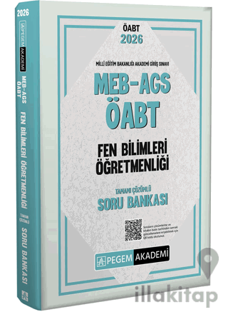 2026 MEB AGS ÖABT Fen Bilimleri Öğretmenliği Tamamı Çözümlü Soru Bankası