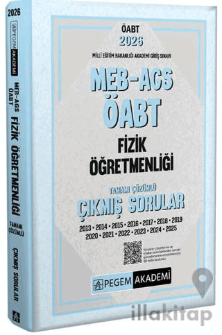 2026 MEB AGS ÖABT Fizik Öğretmenliği Tamamı Çözümlü Çıkmış Sorular