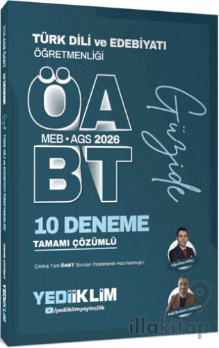 2026 MEB AGS ÖABT Güzide Türk Dili ve Edebiyatı Öğretmenliği Tamamı Çözümlü 10 Deneme