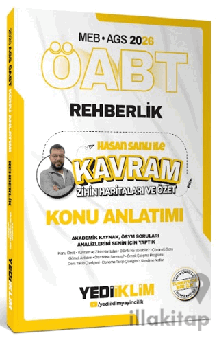 2026 MEB AGS ÖABT Hasan Sanlı ile Rehberlik Kavram Zihin Haritaları ve Özet Konu Anlatımı