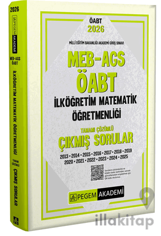 2026 MEB AGS ÖABT İlköğretim Matematik Öğretmenliği Tamamı Çözümlü Çıkmış Sorular