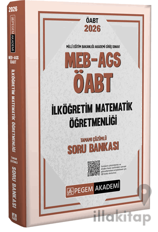 2026 MEB AGS ÖABT İlköğretim Matematik Öğretmenliği Tamamı Çözümlü Soru Bankası