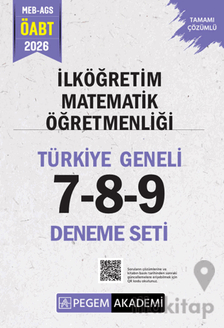 2026 MEB AGS ÖABT İlköğretim Matematik Öğretmenliği Tamamı Çözümlü Tür