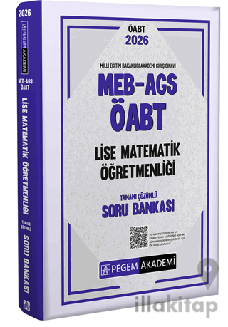 2026 MEB AGS ÖABT Lise Matematik Öğretmenliği Tamamı Çözümlü Soru Bankası