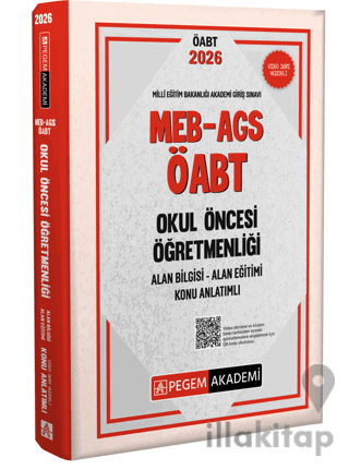 2026 MEB AGS ÖABT Okul Öncesi Öğretmenliği Alan Bilgisi - Alan Eğitimi - Konu Anlatımlı