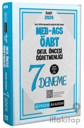 2026 MEB AGS ÖABT Okul Öncesi Öğretmenliği Tamamı Çözümlü 7 Deneme