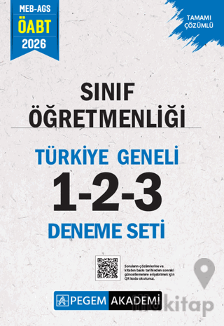 2026 MEB AGS ÖABT Sınıf Öğretmenliği Tamamı Çözümlü Türkiye Geneli 1-2-3 (3'lü Deneme Seti)