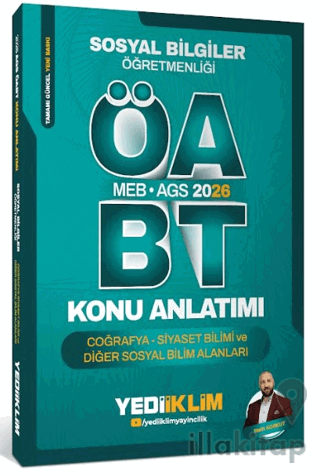 2026 MEB AGS ÖABT Sosyal Bilgiler Öğretmenliği Coğrafya Siyaset Bilimi