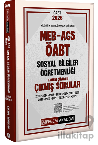 2026 MEB AGS ÖABT Sosyal Bilgiler Öğretmenliği Tamamı Çözümlü Çıkmış Sorular