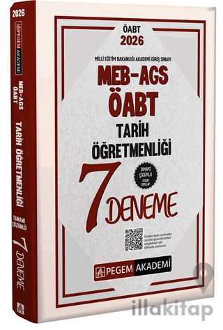 2026 MEB AGS ÖABT Tarih Öğretmenliği Tamamı Çözümlü 7 Deneme