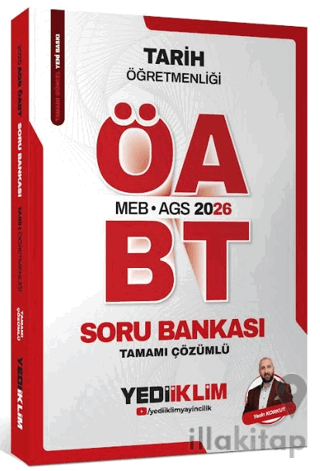 2026 MEB-AGS ÖABT Tarih Öğretmenliği Tamamı Çözümlü Soru Bankası