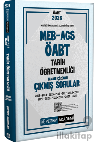 2026 MEB AGS ÖABT Tarih Öğretmenliği Tamamı Çözümü Çıkmış Sorular