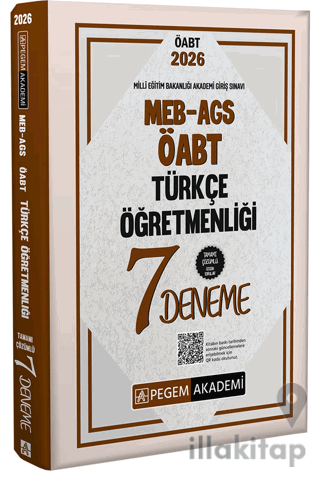 2026 MEB AGS ÖABT Türkçe Öğretmenliği Tamamı Çözümlü 7 Deneme