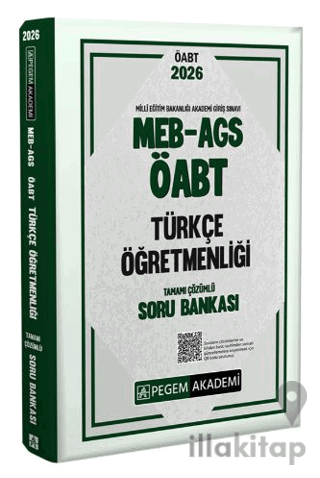 2026 MEB AGS ÖABT Türkçe Öğretmenliği Tamamı Çözümlü Soru Bankası
