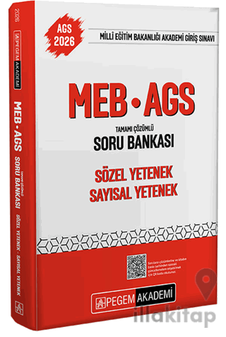 2026 MEB-AGS Soru Bankası Tamamı Çözümlü Sözel Yetenek Sayısal Yetenek