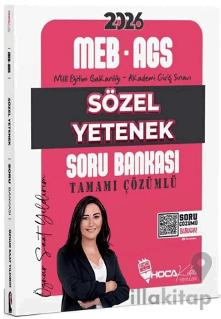 2026 MEB-AGS Sözel Yetenek Soru Bankası Çözümlü