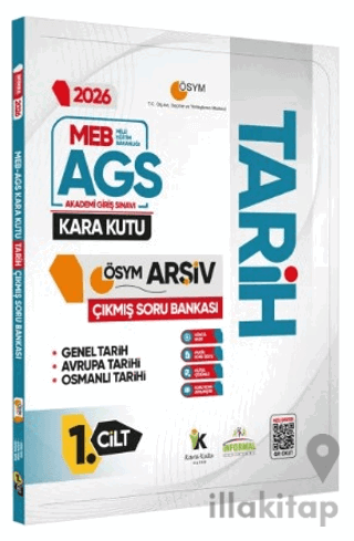 2026 MEB-AGS TARİH’in Kara Kutusu 1.Cilt (Genel ve Osmanlı Tarihi) ÖSYM Çıkmış Çözümlü Soru Bankası