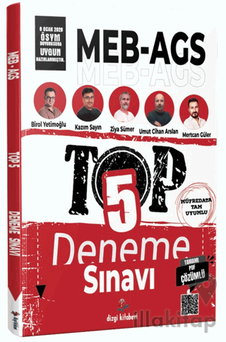 2026 MEB AGS TOP 5 Tamamı PDF Çözümlü Fasiküller Halinde 5 Deneme