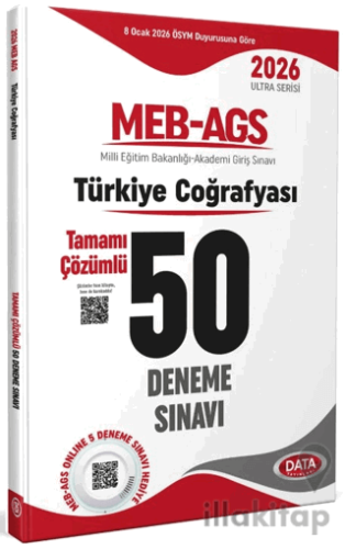 2026 MEB-AGS Türkiye Coğrafyası Tamamı Çözümlü 50 Deneme Sınavı