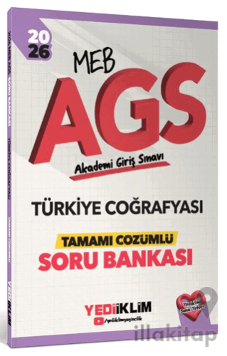 2026 MEB AGS Türkiye Coğrafyası Tamamı Çözümlü Soru Bankası