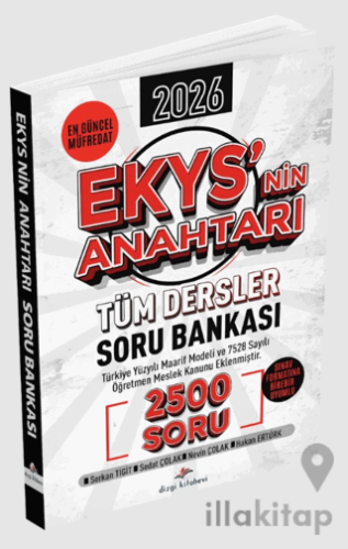 2026 MEB EKYS Müdür ve Müdür Yardımcılığı EKYS'nin Anahtarı Tüm Dersler Soru Bankası