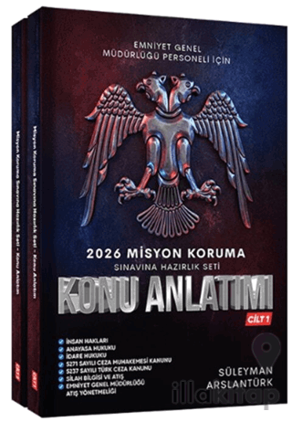 2026 Misyon Koruma Sınavı Hazırlık Konu Anlatım Seti 2 Cilt