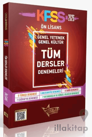 2026 Model - Liderler Karması KPSS Tüm Dersler Önlisans Denemeleri