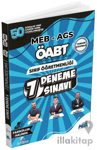 2026 ÖABT MEB-AGS Sınıf Öğretmenliği 7 Deneme Fasikül Çözümlü