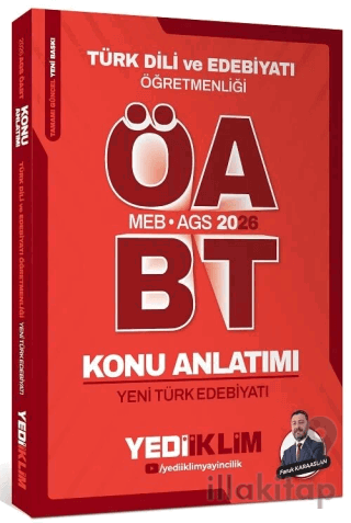 2026 ÖABT MEB-AGS Türk Dili ve Edebiyatı Yeni Türk Edebiyatı Konu Anlatımı