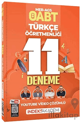 2026 ÖABT MEB-AGS Türkçe Öğretmenliği 11 Deneme Youtube Video Çözümlü