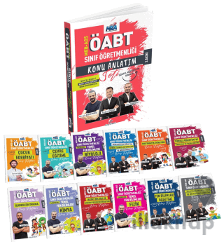 2026 ÖABT Sınıf Öğretmenliği Konu Anlatımlı 12 Fasikül Set