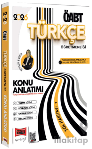 2026 ÖABT Türkçe Öğretmenliği Yazma Eğitimi - Konuşma Eğitimi - Okuma Eğitimi - Dinleme Eğitimi Konu Anlatımı Yol Haritası 1