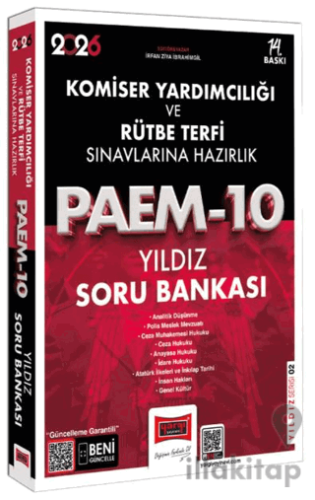 2026 PAEM Komiser Yardımcılığı ve Rütbe Terfi Sınavlarına Hazırlık Yıldız Soru Bankası