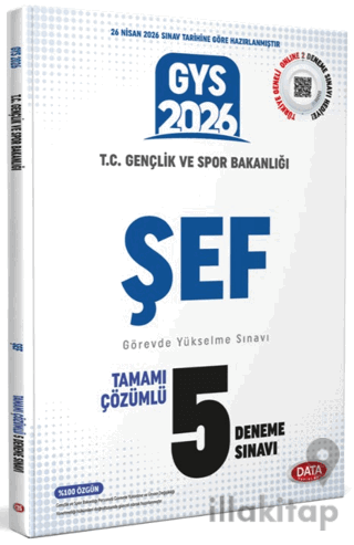 2026 T.C. Gençlik ve Spor Bakanlığı Şef Tamamı Çözümlü 5 Deneme Sınavı