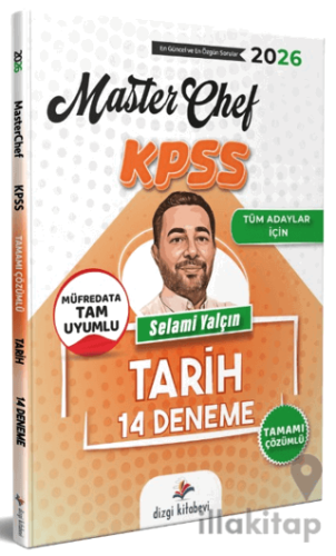 2026 Tüm Adaylar İçin MasterChef KPSS Tarih Tamamı Çözümlü 14 Deneme
