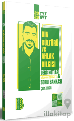 2026 TYT-AYT Din Kültürü ve Ahlak Bilgisi Ders Notları ve Tamamı Video Çözümlü Soru Bankası