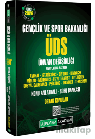 2026 ÜDS Gençlik ve Spor Bakanlığı Ünvan Değişikliği Sınavlarına Hazır