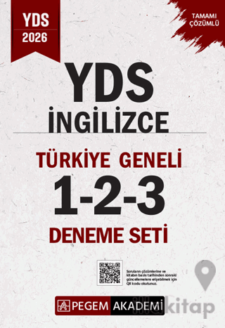 2026 YDS İngilizce Tamamı Çözümlü Türkiye Geneli 1-2-3 (3'lü Deneme Se