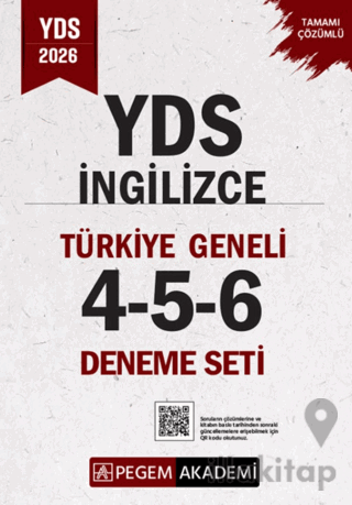 2026 YDS İngilizce Tamamı Çözümlü Türkiye Geneli 4-5-6 (3'lü Deneme Se
