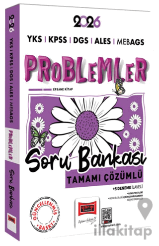 2026 YKS KPSS ALES DGS MEB-AGS Papatya Serisi Problemler Tamamı Çözümlü Soru Bankası