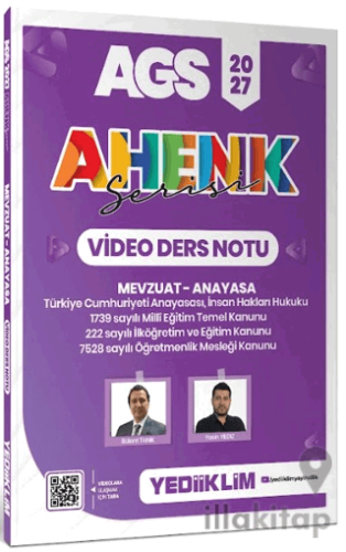 2027 AGS Ahenk Serisi Mevzuat - Anayasa Video Ders Notu