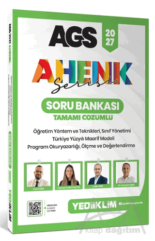 2027 AGS Ahenk Serisi ÖYT , Sınıf Yönetimi , TYMM, Program Okuryazarlığı, Ölçme ve Değerlendirme Tamamı Çözümlü Soru Bankası