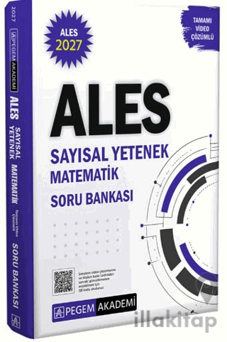 2027 ALES Sayısal Yetenek Matematik Tamamı Video Çözümlü Soru Bankası