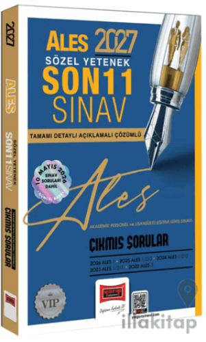 2027 ALES Sözel Yetenek Son 11 Sınav Tamamı Çözümlü Çıkmış Sorular