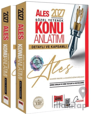 2027 ALES VIP Konu Anlatımlı Modüler Set