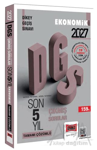 2027 DGS Sayısal-Sözel Yetenek Tamamı Çözümlü Son 5 Yıl Çıkmış Sorular Ekonomik Seri
